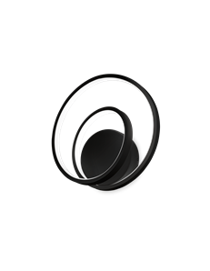 Oz ap on-off nero 4000k lampada da parete LED IP20