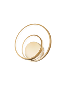 Oz ap on-off ottone 4000k lampada da parete LED IP20