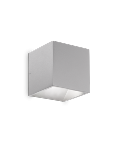 Rubik ap grigio 3000k lampada da parete LED IP54