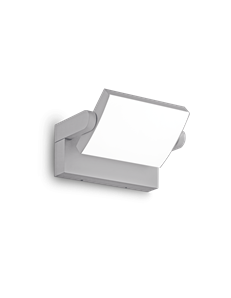 Swipe ap grigio lampada da parete LED IP54