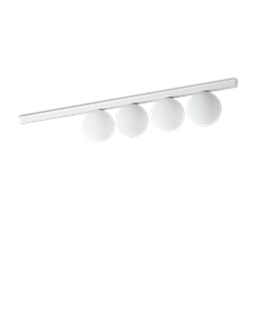 Binomio pl4 nero plafoniera  G9 IP20