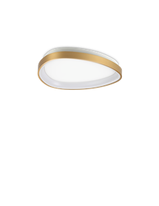 Gemini pl d042 on-off ottone 2700k  plafoniera  LED IP20