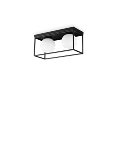 Lingotto pl2 ottone plafoniera  E14 IP20