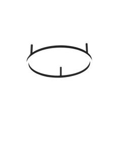 Oracle slim pl d050 round 4000k on-off wh plafoniera  LED IP20