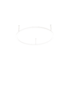 Oracle slim pl d070 round 2700k on-off bk plafoniera  LED IP20