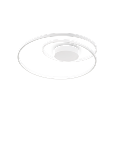 Oz pl on-off nero 2700k plafoniera  LED IP20