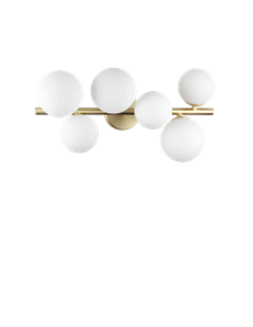 Perlage pl6 fume' plafoniera  G9 IP20