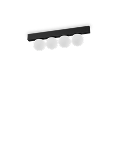 Ping pong pl4 ottone plafoniera  LED IP20