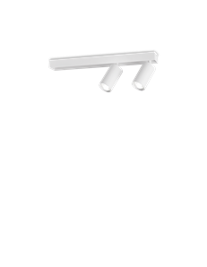 Profilo pl2 nero plafoniera  GU10 IP20