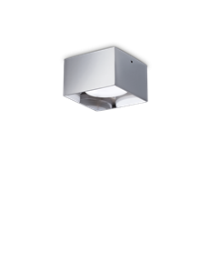 Spike pl1 square nero plafoniera  GX53 IP20