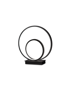 Oz tl on-off nero 2700k lampada da tavolo lume LED IP20