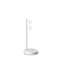Ping pong tl2 bianco lampada da tavolo lume LED IP20