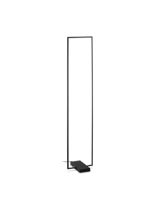 Frame pt nero 3000k lampada da terra LED IP20