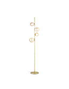 Perlage pt4 ambra lampada da terra G9 IP20