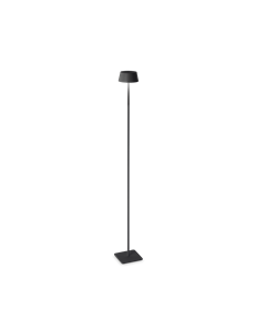 Pure pt nero lampada da terra LED IP54