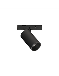 Deva track 2,5w nero Sistema Lineare LED