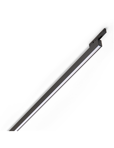 Deva wide outer 12w nero Sistema Lineare LED