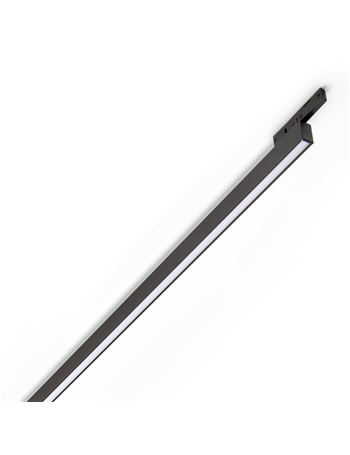 Deva wide outer 12w nero Sistema Lineare LED