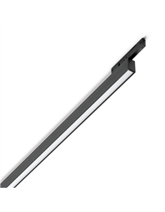 Deva wide outer 21w nero Sistema Lineare LED