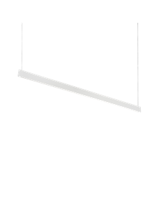 Steel slim wide 1200 mm 3000k bianco Lampada a sospensione LED