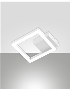 Bard applique plafoniera LED 11w quadrata dimmerabile bianco