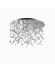IDEAL LUX: Neve 12 luci lampada da soffitto plafoniera sfere di vetro trasparente in offerta