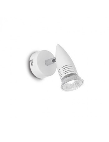 IDEAL LUX: Alfa ap1 applique montatura in metallo con finitura bianco in offerta