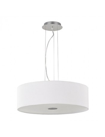 IDEAL LUX: Woody SP4 Lampadario effetto legno a 4 luci bianco ideal lux in offerta