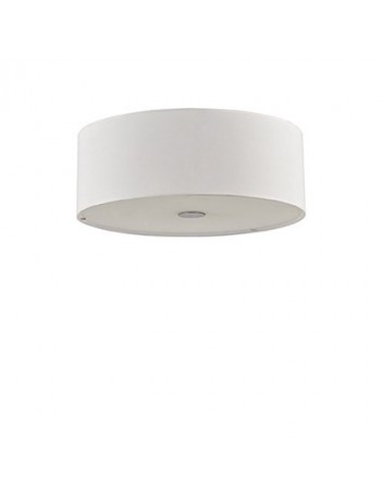 IDEAL LUX: Woody plafoniera pl5 effetto legno a 5 luci bianco in offerta