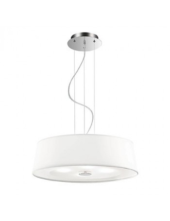 IDEAL LUX: Hilton sp4 sospensione regolabile moderna bianco cromo 50cm in offerta