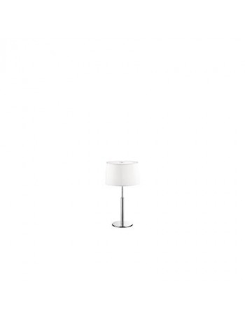 IDEAL LUX: Hilton tl1 small lampada da tavolo bianco cromo in offerta