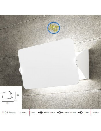 TOP LIGHT: Screen diffusore basculante applique moderno bianco media in offerta