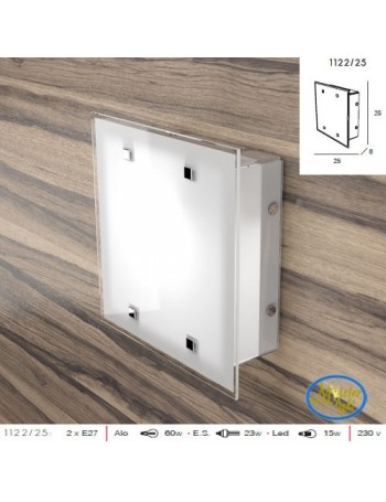 TOP LIGHT: Brick lumetto vetro satinato bianco design moderno cameretta bambini in offerta TOP LIGHT: Brick lumetto vetro satinato bianco design moderno cameretta bambini in offerta