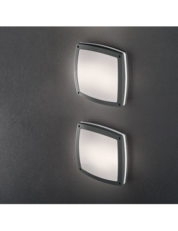 IDEAL LUX: Cometa pl3 applique illuminazione esterno plafoniera antracite in offerta IDEAL LUX: Cometa pl3 applique illuminazione esterno plafoniera antracite in offerta