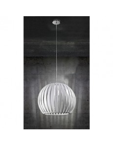 PERENZ: Sospensione in acrilico bianco sfera 30cm in offerta
