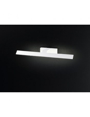 PERENZ: Applique LED in metallo lineare bianca 53cm in offerta