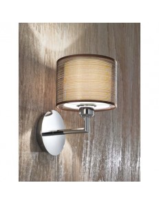 PERENZ: Applique con paralume in tessuto per camera da letto in offerta