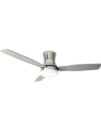 PERENZ: Ventilatore soffitto 3 pale cromo satinato in offerta