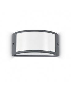 IDEAL LUX: Rex-1 ap1 applique illuminazione giardino alluminio antracite in offerta