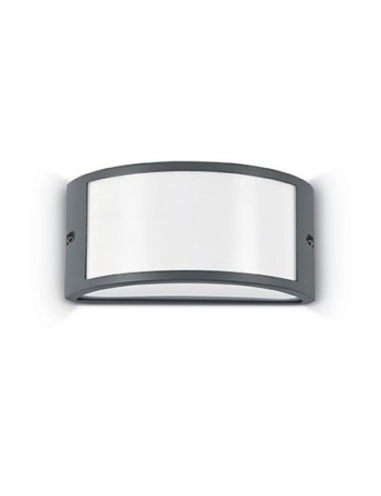 IDEAL LUX: Rex-1 ap1 applique illuminazione giardino alluminio antracite in offerta