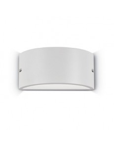 IDEAL LUX: Rex-2 ap1 applique illuminazione per esterno alluminio bianco in offerta