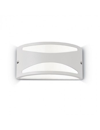 IDEAL LUX: REX-3 AP1 APPLIQUE ILLUMINAZIONE GIARDINO ESTERNO ALLUMINIO BIANCO in offerta