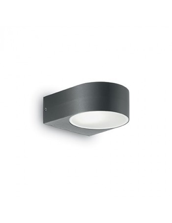 IDEAL LUX: IKO AP1 Applique giardino esterno alluminio nero in offerta