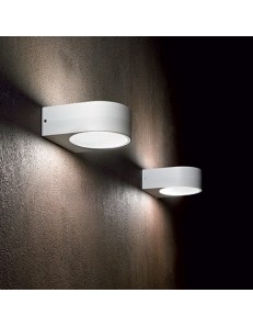IDEAL LUX: IKO AP1 Applique giardino esterno alluminio bianco in offerta