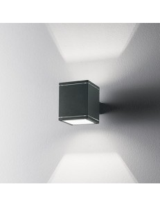 IDEAL LUX: Snif applique per esterno alluminio doppio diffusore quadrato antracite in offerta