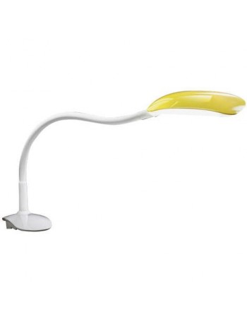PERENZ: Lampada LED da tavolo con pinza gialla in offerta