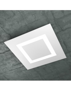 TOP LIGHT: Carpet plafoniera LED quadrata design slim 50x50cm in offerta