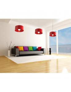 TOP LIGHT: Cylinder sospensione a cilindro colore bianco 45cm in offerta 2