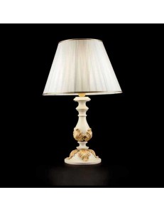 ONDALUCE: Agata lampada lume grande classico avorio oro in offerta
