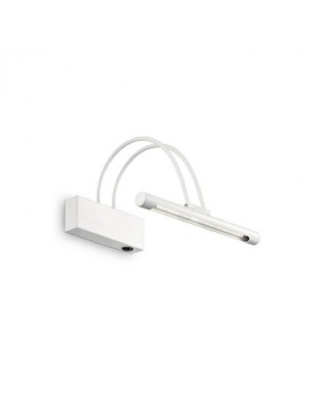 MR DESIGN: Lampada da quadro specchio bianco diffusore LED inclinabile 26cm in offerta